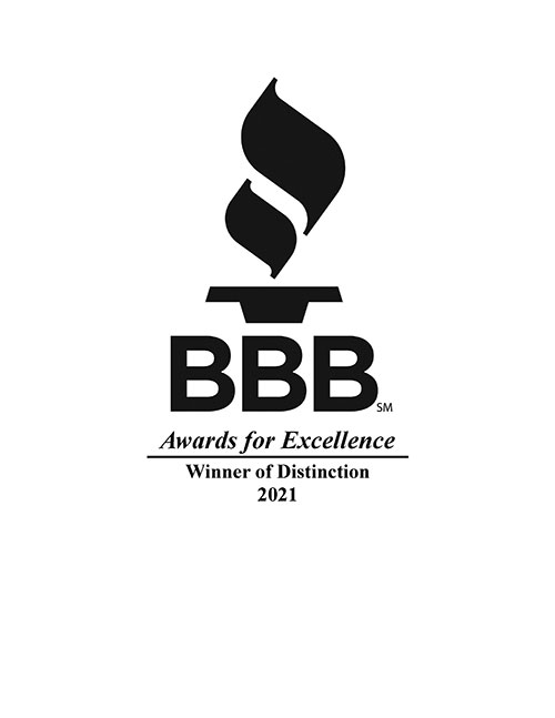2021 Better Business Bureau Recognizes Optimal Air Solutions, LLC. 